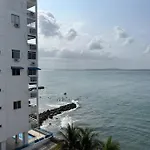 Charming Beachfront Apt With Sea View & Pool